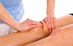 massaggio per l'artrosi dell'articolazione del ginocchio
