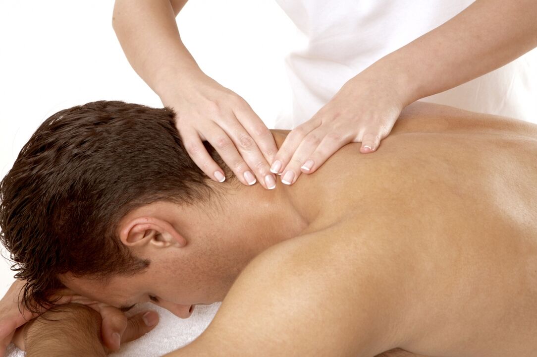 massaggio al collo per osteocondrosi